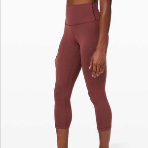 Lululemon Wunder Train 21 Savannah size 6